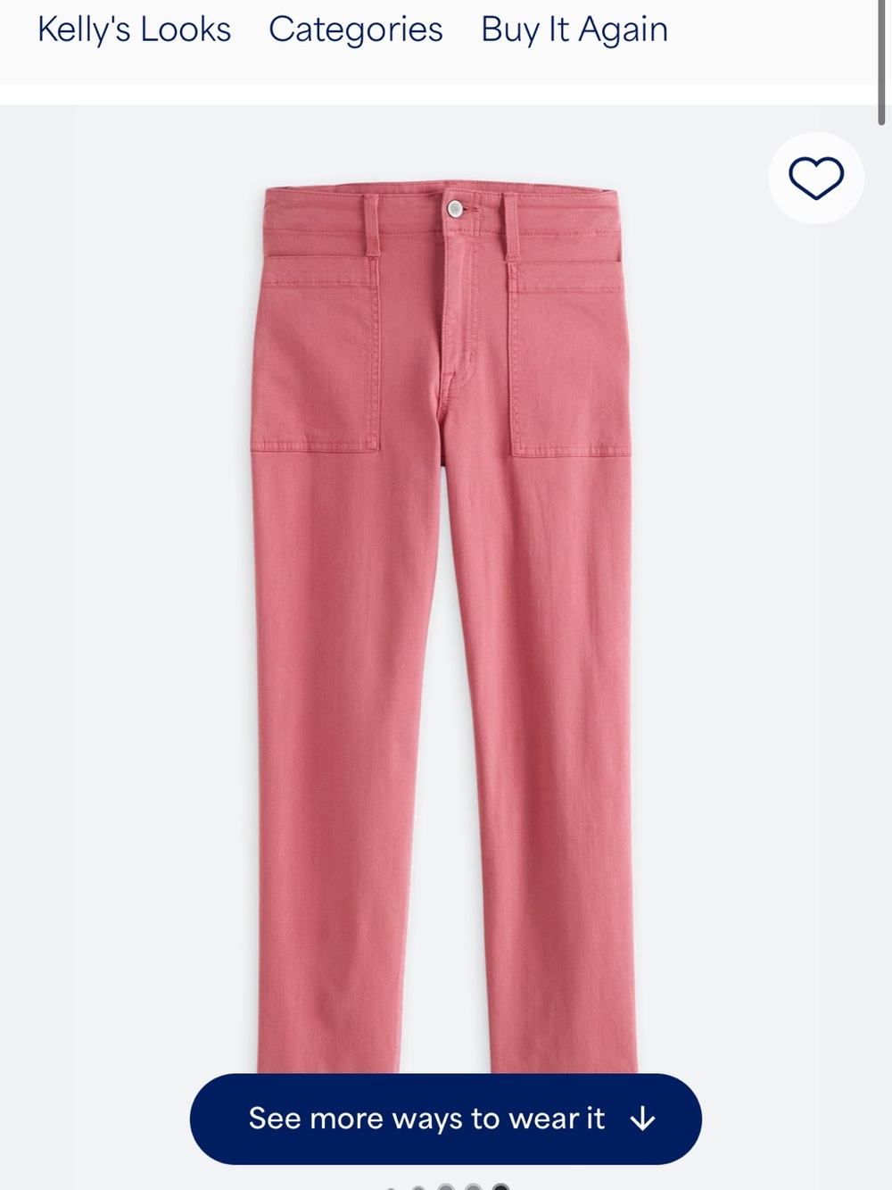 Studio Blue Shaya Patch Pocket Pant - Picture 4 of 8